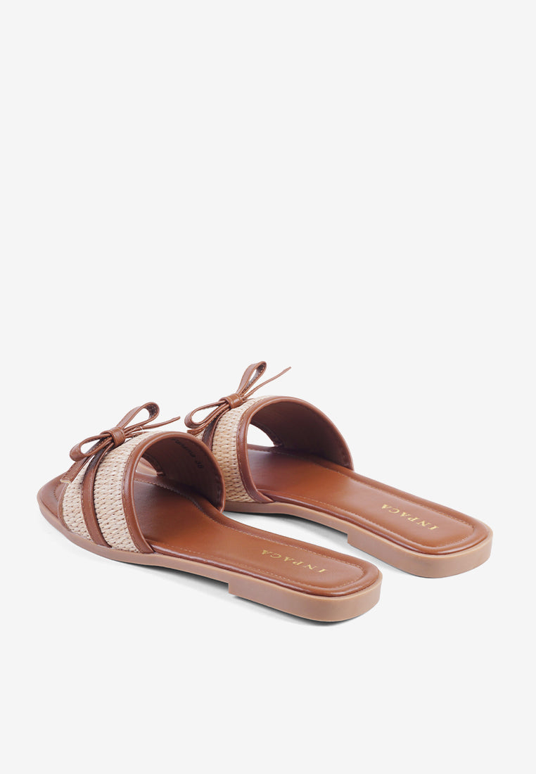 Panama Sandals in Camel