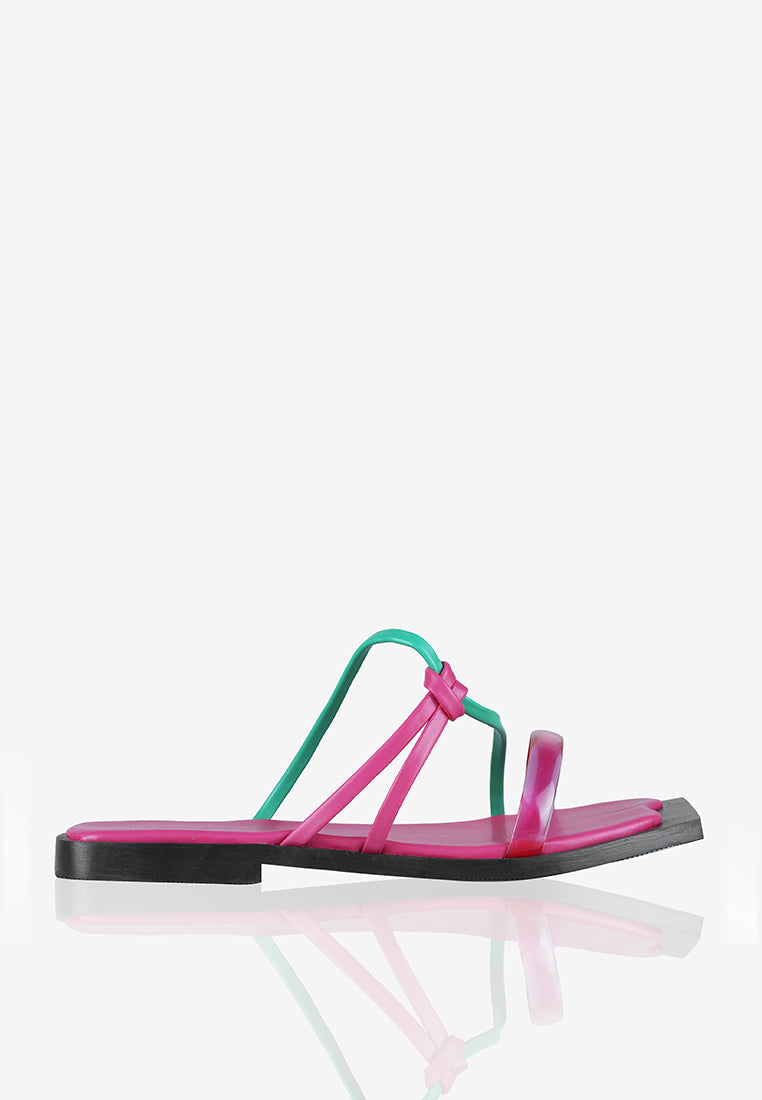 Flint in Fuschia Green