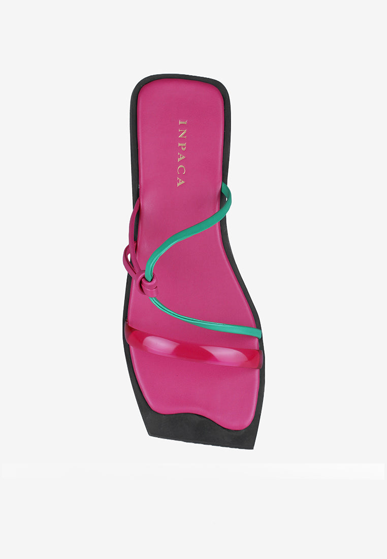 Flint in Fuschia Green