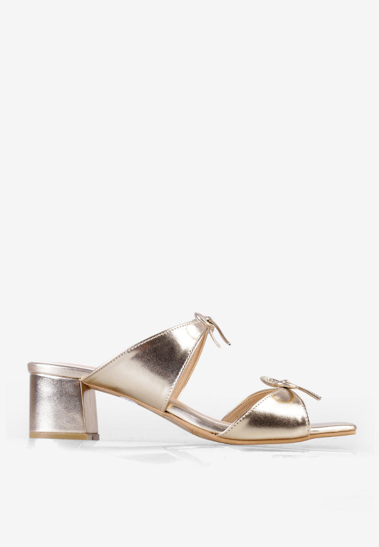Reeve Heels in Gold