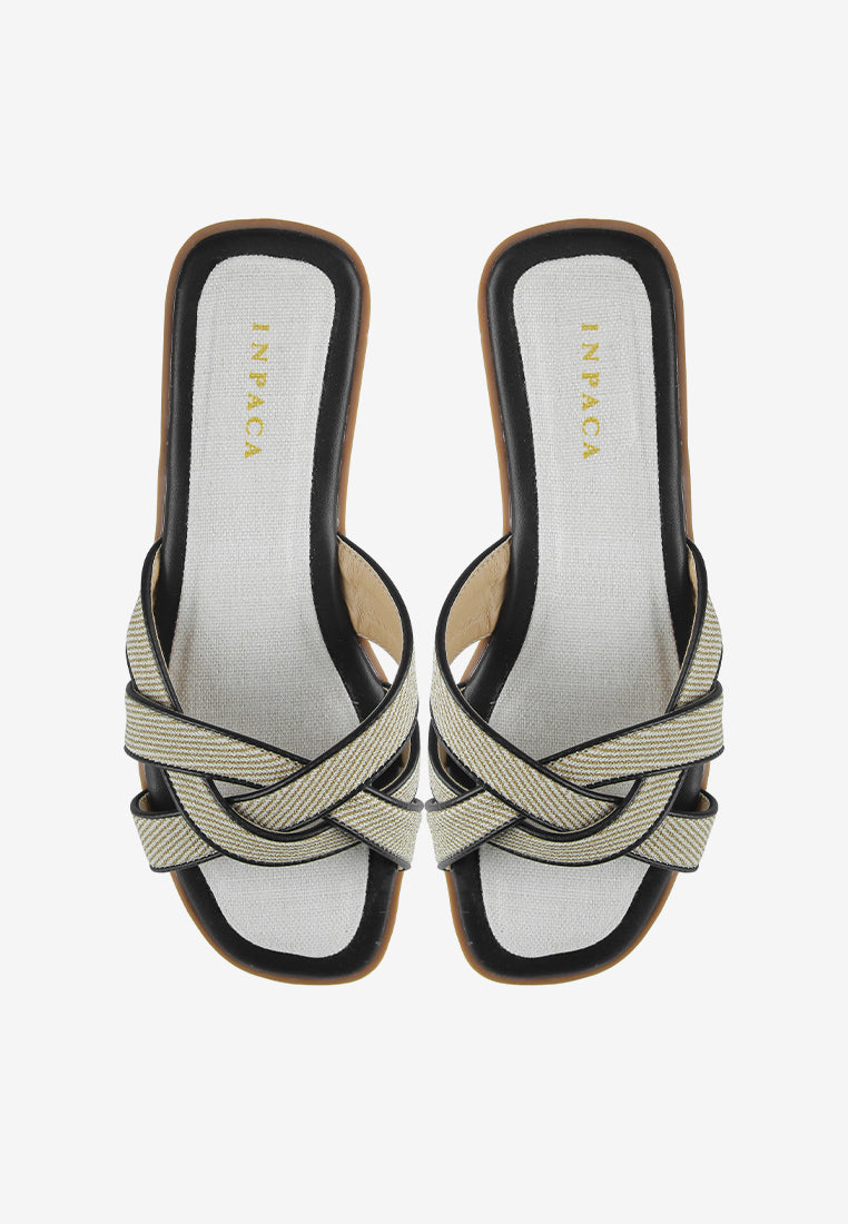 Kira Sandals in Black