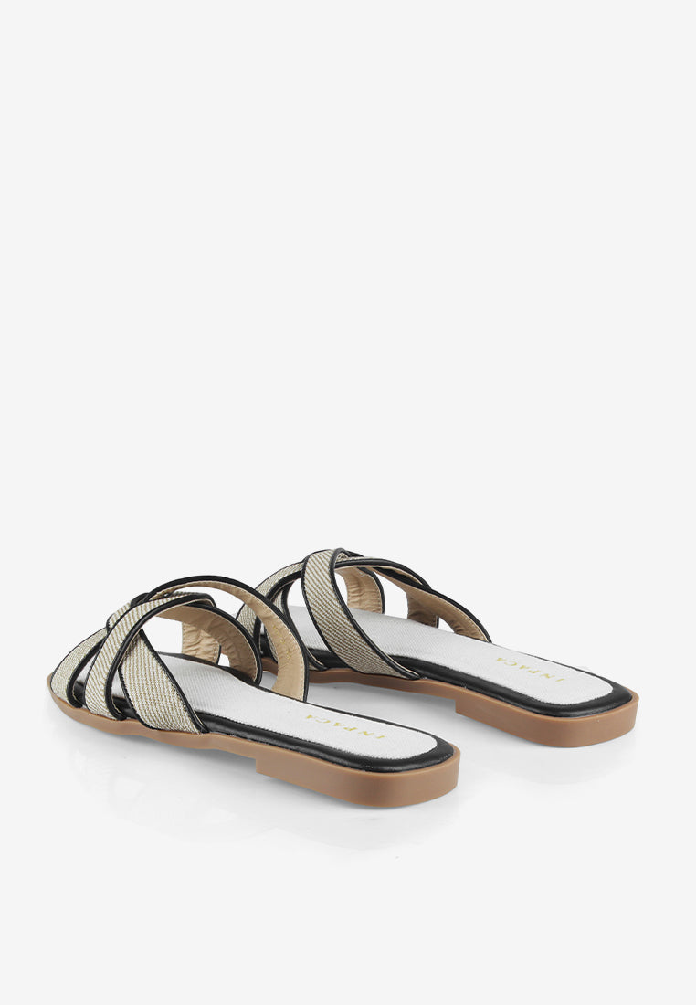 Kira Sandals in Black