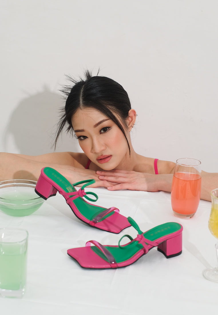 Kailey in Fuschia Green