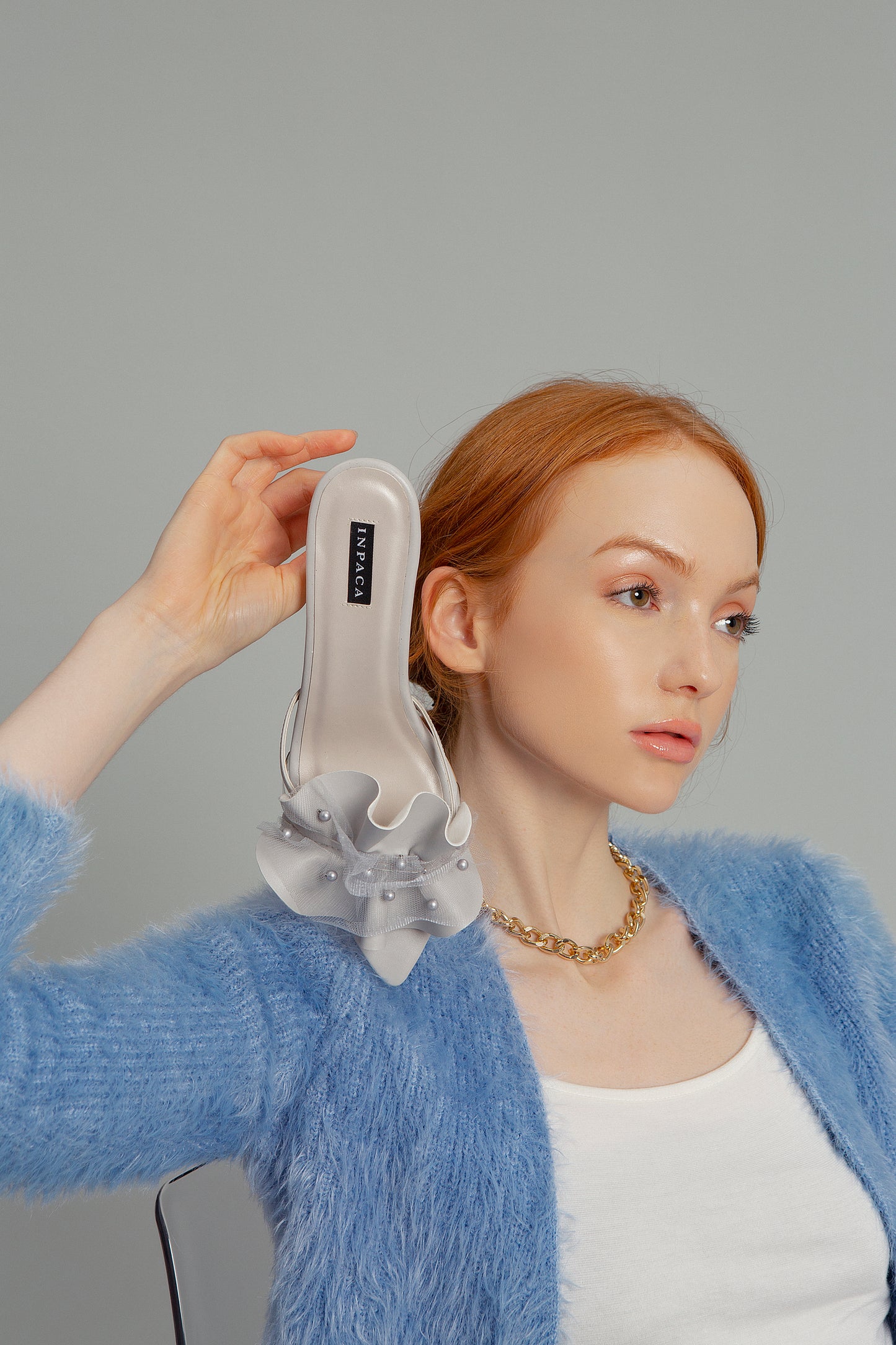 Carole in Ice Blue