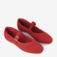 Maia Flatshoes in Red