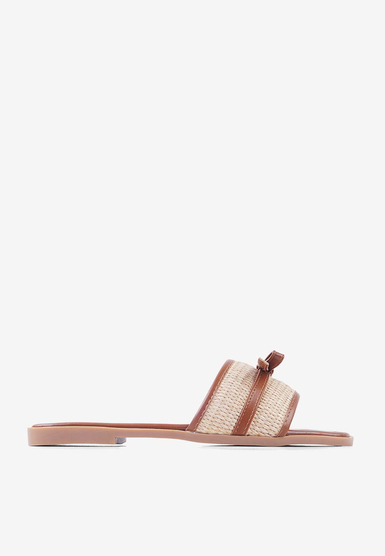 Panama Sandals in Camel