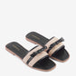 Panama Sandals in Black