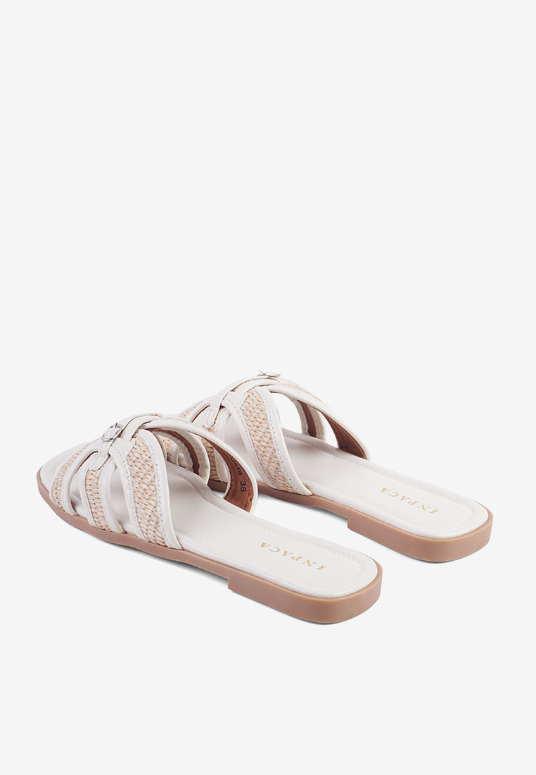 Costa Sandals in Beige