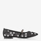 Eloise Flatshoes in Black