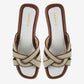 Kira Sandals in Camel