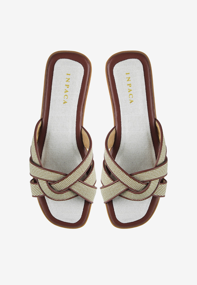 Kira Sandals in Camel