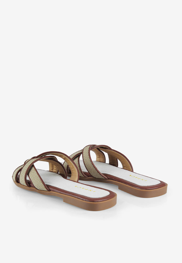 Kira Sandals in Camel