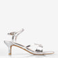 Calula Heels in Silver