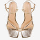 Calula Heels in Gold
