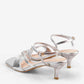 Calula Heels in Silver