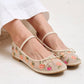 Lyla Flatshoes in Cream