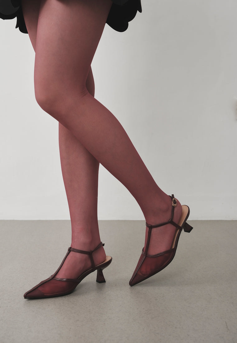 Britany in Maroon