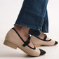 Mischa in Almond Black