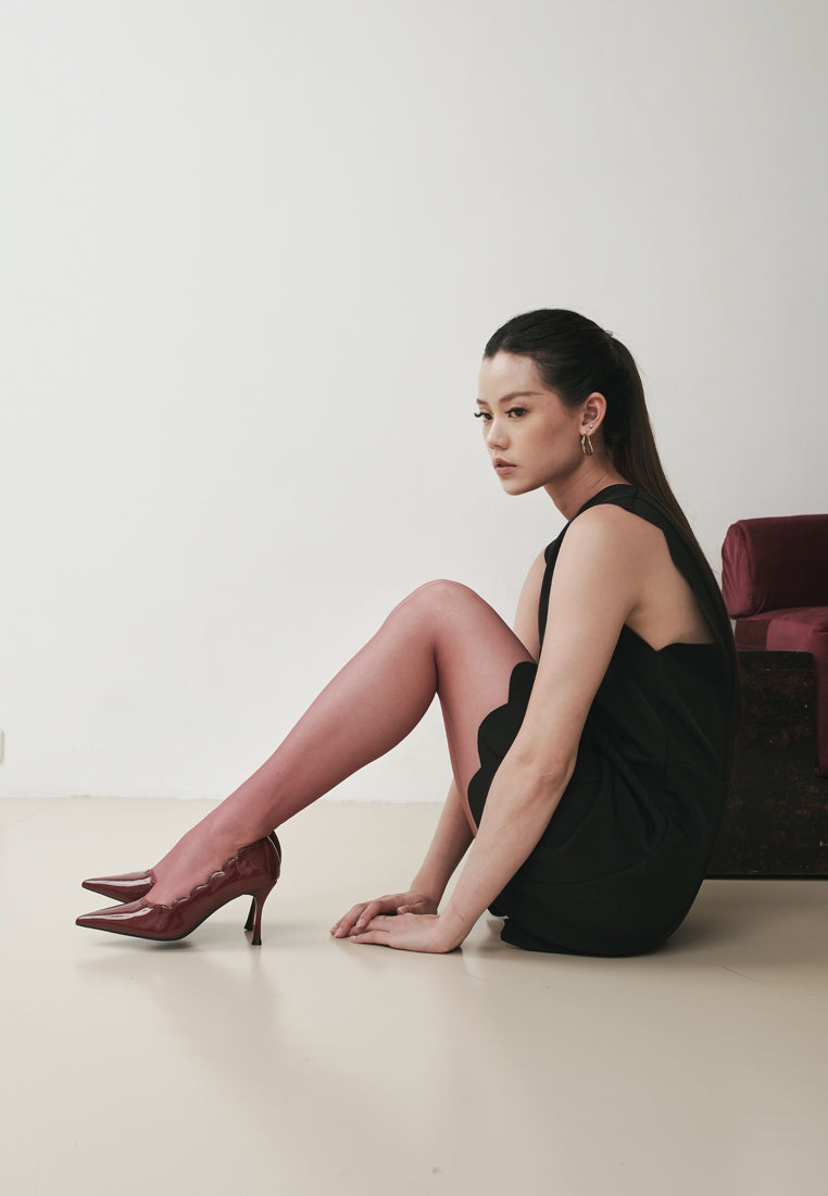 Quille in Maroon
